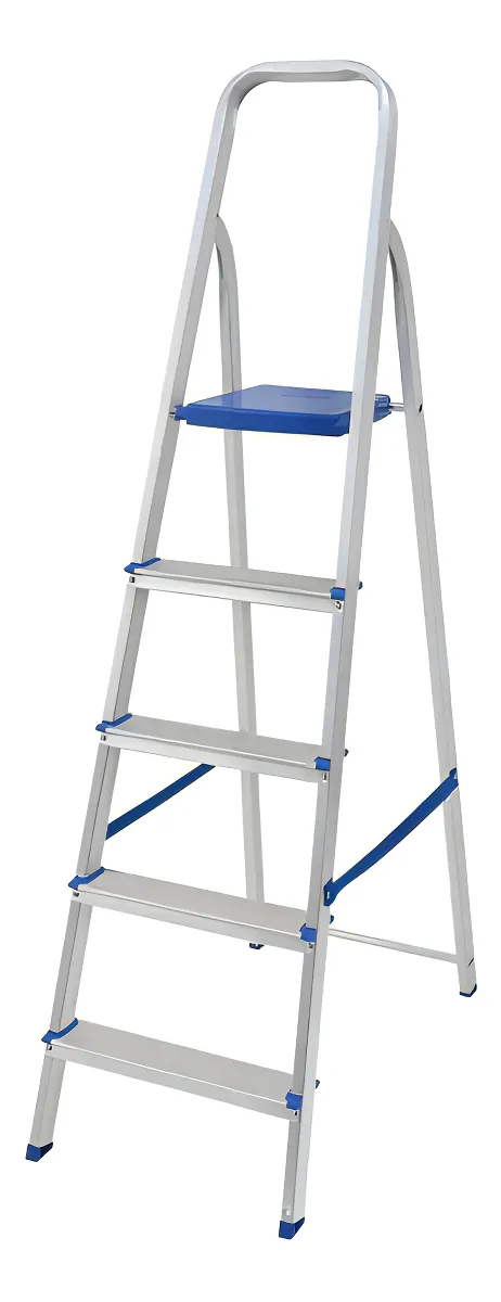 Escada de Alumínio C/ 5 Degraus